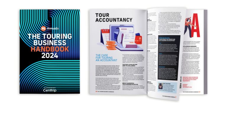 Touring Business Handbook 2024: alles wat je moet weten als je op tour gaat cover